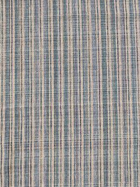 Vintage Mastercraft Fabrics Upholstery Fabric 10 Yards Domingo Blue Green Woven
